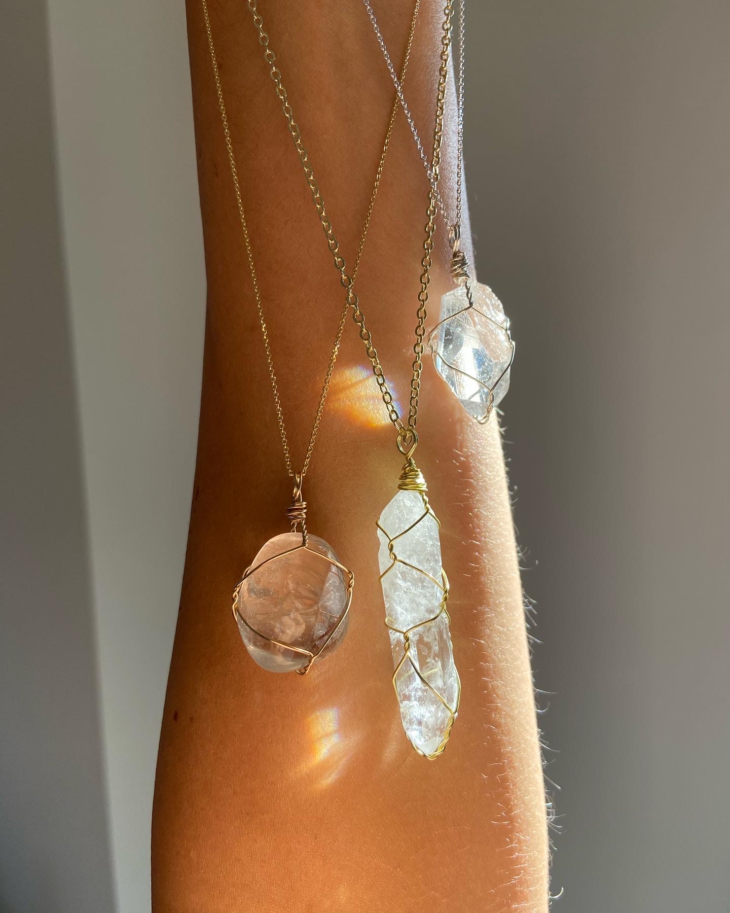 Clear Quartz Necklace